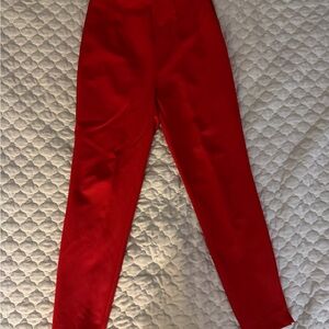 BSB Collection Red Slim-Fit Trousers – Size 40 (M)